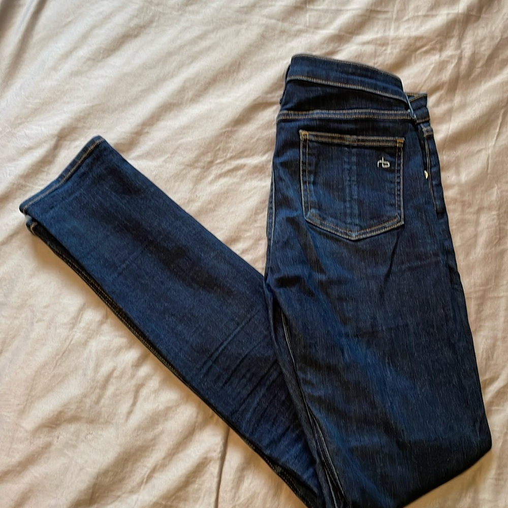 Rag & Bone High Rise Skinny Jeans